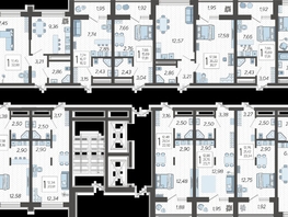 Продается 2-комнатная квартира ЖК Кислород, корпус 14, 45.78  м&sup2;, 15290520 рублей