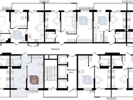 Продается 1-комнатная квартира ЖК Отражение, 1 очередь литера 1, 41.5  м&sup2;, 5766185 рублей