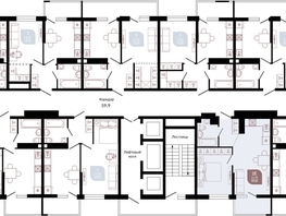 Продается 1-комнатная квартира ЖК Отражение, 2 очередь литера 3, 40  м&sup2;, 5856110 рублей