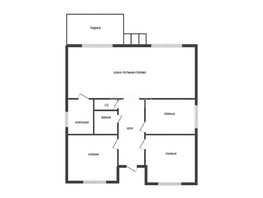 Продается Дом Крымская ул, 110  м&sup2;, участок 6 сот., 8500000 рублей