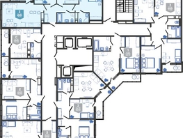 Продается 3-комнатная квартира ЖК Облака-3, дом 1, 78.7  м&sup2;, 13476903 рублей