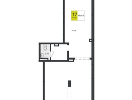 Продается Офис Профессора Малигонова ул, 80.97  м&sup2;, 12621603 рублей