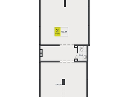 Продается Универ. помещ Профессора Малигонова ул, 102.84  м&sup2;, 16921293 рублей