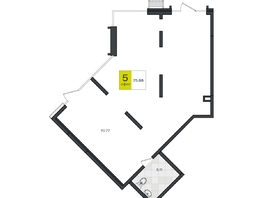 Продается Торговое Профессора Малигонова ул, 76.29  м&sup2;, 13213428 рублей