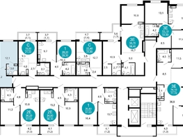 Продается 2-комнатная квартира ЖК Лестория, дом 3, 62.8  м&sup2;, 25724670 рублей