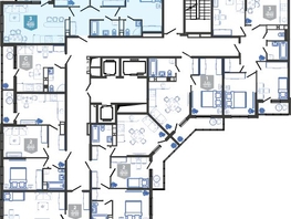 Продается 3-комнатная квартира ЖК Облака-3, дом 1, 79.6  м&sup2;, 14969735 рублей