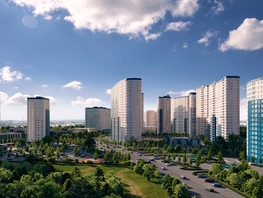 Продается 2-комнатная квартира ЖК Фонтаны, литер 23, 54.2  м&sup2;, 8943000 рублей