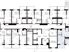 Продается 2-комнатная квартира ЖК Отражение, 2 очередь литера 3, 65  м&sup2;, 7970565 рублей