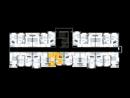 Продается 1-комнатная квартира ЖК Смородина, литера 20, 32.95  м&sup2;, 5041350 рублей
