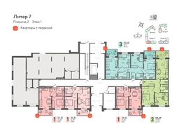 Продается Офис ЖК Теплые края, литер 7, 516.65  м&sup2;, 118829500 рублей