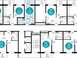 Продается 1-комнатная квартира ЖК Флора, 4 этап, 20.9  м&sup2;, 9847769 рублей
