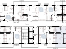 Продается 3-комнатная квартира ЖК Отражение, 2 очередь литера 4, 75.5  м&sup2;, 9086953 рублей