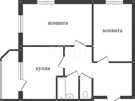Продается 2-комнатная квартира Домбайская ул, 56.6  м&sup2;, 9090000 рублей