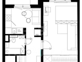 Продается 1-комнатная квартира Героя Ростовского ул, 35.6  м&sup2;, 4350000 рублей
