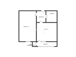 Продается 1-комнатная квартира Автолюбителей ул, 31.7  м&sup2;, 4500000 рублей