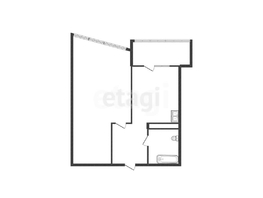 Продается 1-комнатная квартира ЖК Режиссёр, литера 3, 39.71  м&sup2;, 7100000 рублей