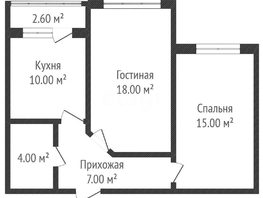 Продается 2-комнатная квартира ЖК Губернский, литера 38, 64.1  м&sup2;, 10500000 рублей