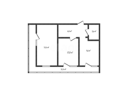 Продается 2-комнатная квартира Евгении Жигуленко ул, 52.2  м&sup2;, 6500000 рублей