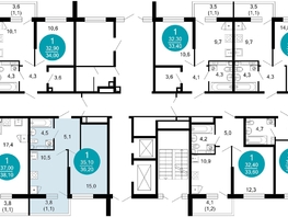 Продается 1-комнатная квартира ЖК Лестория, дом 6, 36.2  м&sup2;, 15252621 рублей