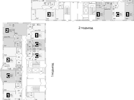 Продается 3-комнатная квартира ЖК Самолет, литера 59, 73.8  м&sup2;, 11623500 рублей