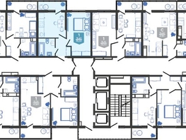 Продается 1-комнатная квартира ЖК Облака-3, дом 1, 32.5  м&sup2;, 8275150 рублей