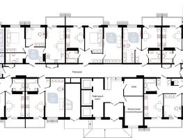 Продается 2-комнатная квартира ЖК Отражение, 2 очередь литера 4, 66.2  м&sup2;, 8115927 рублей