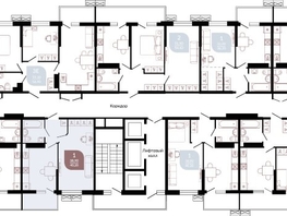 Продается 1-комнатная квартира ЖК Отражение, 2 очередь литера 4, 41.6  м&sup2;, 5844204 рублей