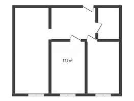 Продается 2-комнатная квартира Ивана Беличенко ул, 57.2  м&sup2;, 9000000 рублей