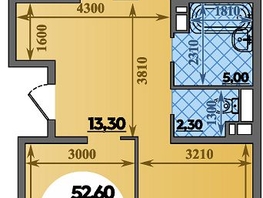 Продается 3-комнатная квартира ЖК Парк у дома, литера 7.3, 87.6  м&sup2;, 13230000 рублей