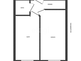 Продается 1-комнатная квартира генерала Петрова И.Т. ул, 38.7  м&sup2;, 2900000 рублей