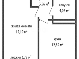 Продается 1-комнатная квартира Обрывная ул, 35.7  м&sup2;, 7250000 рублей