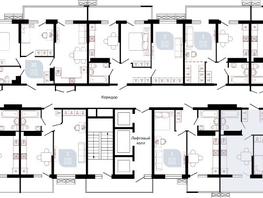 Продается 3-комнатная квартира ЖК Отражение, 2 очередь литера 4, 75.9  м&sup2;, 9258451 рублей