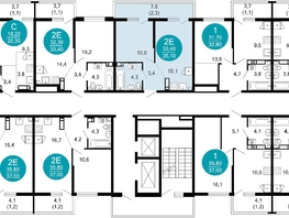 Продается 1-комнатная квартира ЖК Лестория, дом 4, 35.1  м&sup2;, 17655290 рублей