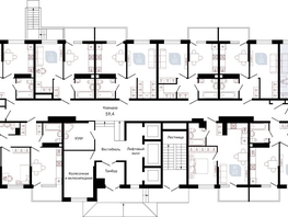 Продается 2-комнатная квартира ЖК Отражение, 2 очередь литера 3, 63.3  м&sup2;, 7674876 рублей