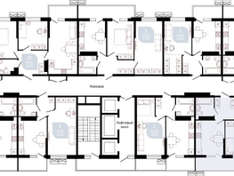Продается 3-комнатная квартира ЖК Отражение, 1 очередь литера 1, 75.3  м&sup2;, 9699836 рублей