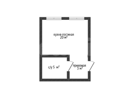 Продается Студия Большевистская ул, 29.6  м&sup2;, 4500000 рублей