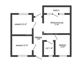 Продается Коттедж Конечная ул, 90  м&sup2;, участок 6 сот., 6600000 рублей
