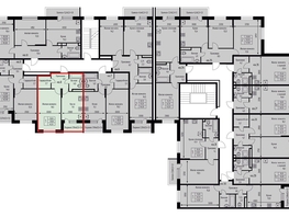 Продается 1-комнатная квартира ЖК Нова Вита, дом 9, 40.3  м&sup2;, 5277000 рублей