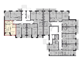 Продается 1-комнатная квартира ЖК Нова Вита, дом 9, 42.6  м&sup2;, 5326000 рублей