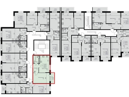 Продается 1-комнатная квартира ЖК Нова Вита, дом 10, 43.3  м&sup2;, 5599000 рублей