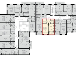 Продается 1-комнатная квартира ЖК Нова Вита, дом 10, 40.5  м&sup2;, 5374000 рублей