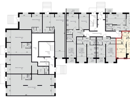 Продается 1-комнатная квартира ЖК Нова Вита, дом 10, 42.6  м&sup2;, 5376000 рублей