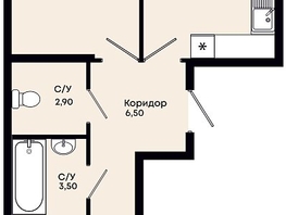 Продается 2-комнатная квартира ЖК Премьер, 58.6  м&sup2;, 10548000 рублей