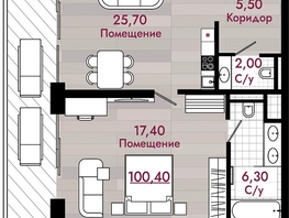 Продается Номер в отеле ГК Алеан Селект Агой 5* (Агой), 100.4  м&sup2;, 80320000 рублей