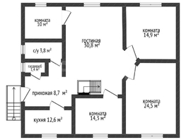 Продается Дом Брестская ул, 250  м&sup2;, участок 6 сот., 11500000 рублей