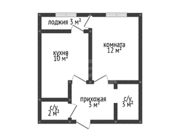Продается 1-комнатная квартира Западный Обход ул, 33.5  м&sup2;, 4150000 рублей