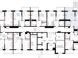 Продается 2-комнатная квартира ЖК Отражение, 2 очередь литера 3, 58.9  м&sup2;, 7232878 рублей