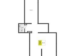 Продается Офис Профессора Малигонова ул, 82.14  м&sup2;, 12092650 рублей