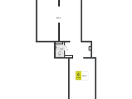 Продается Офис Профессора Малигонова ул, 77.22  м&sup2;, 11368328 рублей
