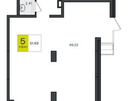 Продается Торговое Профессора Малигонова ул, 51.63  м&sup2;, 9389431 рублей